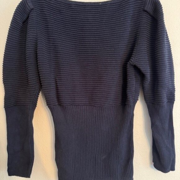 Mara Hoffman navy sweater - Picture 2 of 3